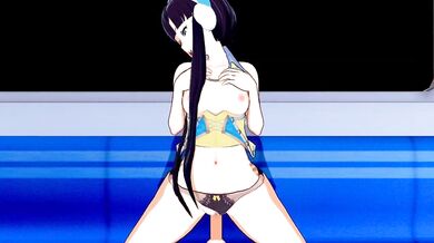 Pokemon Master's Honeymoon: Elesa in B2W2 Costume