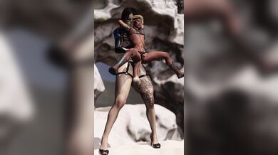 Futa Giant vs Tiny Twink