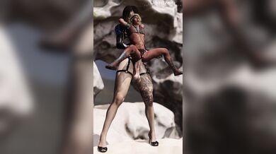 Futa Giant vs Tiny Twink