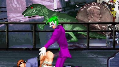 Hero Chris Fucks the Evil Joker's Brains Out