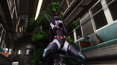Werewolf Fucks Shit Up On A Train [FaustTerm][NON-WaterMarked]