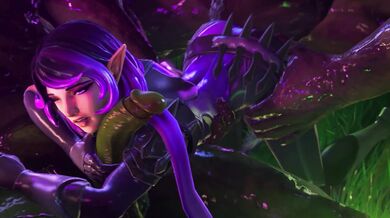 Tentacles Everywhere: Skye Fucked by Monsters in 4K!