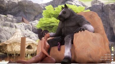 Maya Gets Fucked by a Horse in the Wild
