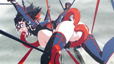 Ryuko from 'Kill la Kill' Gets Fucked by a Beast in This Hot Hentai Animation!