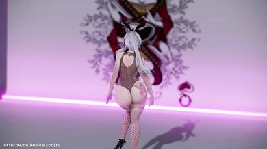 Weak Sounds of HAKU's Rabbit Costume (弱音ハク) - Queen's Card R-18