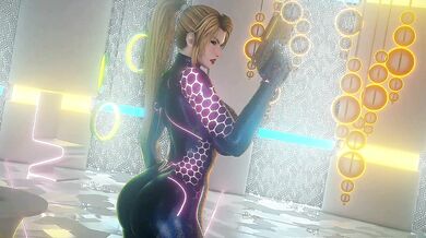 Sexy bounty hunter Samus takes on a gang of space pirates in ultra high definition and silky smooth action.