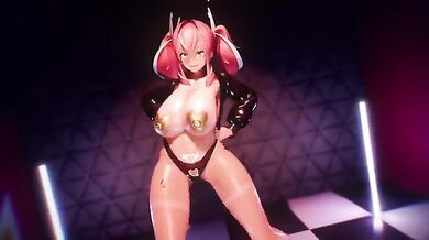 Do You Love My Huge MMD Cock? A Mix of Big Dick Anime Action!