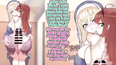 The Futanari Nun and the Young Seductress - Voice Acted, Act 1 [Blacktan][1080p]