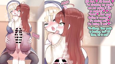 The Futanari Nun and the Young Seductress - Voice Acted, Act 1 [Blacktan][1080p]