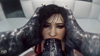 Erotic Experimentation with Ada Wong and a Test Subject in 3D