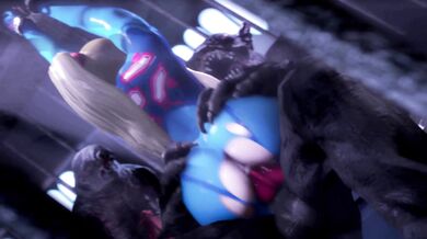 Tentacle Breeding with Samus the Space Bounty Hunter