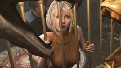 Ashley Graham gets fucked by a Hydra in super slow motion