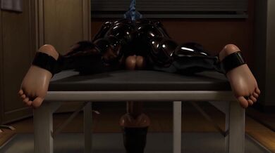 The Dominatrix and her Hunky Slave: A Milking Session