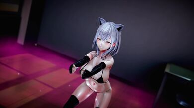 [MMD/4K/R18/For gentlemen] Hololive-Echichi Connect Dance Noel Shirogane [Somnus] Hentai PORN video