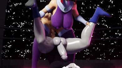 Starfire's Explosive Orgasm Fest