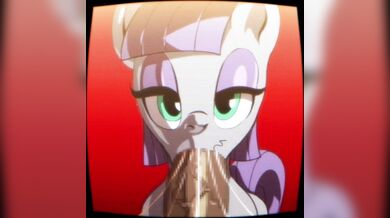 Straight-faced Maud Pie Gives Blowjobs to Angelauxes