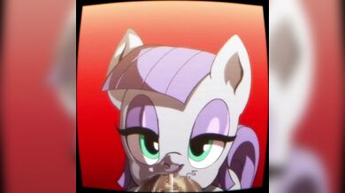 Straight-faced Maud Pie Gives Blowjobs to Angelauxes