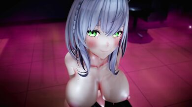 MMD/4K/R18/For gentlemen HoloLive-Echichi Connect Dance Noel Shirogane (Naked Ver) Somnus