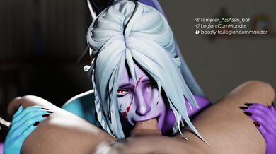 Drow Ranger's Deepthroat Debauchery with Legion Commander