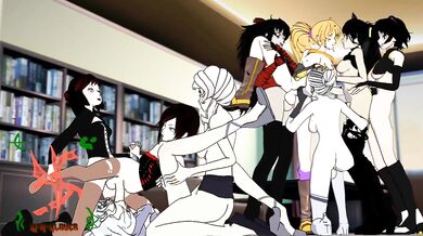 Fucking Nights with RWBY's Beacon Bitches