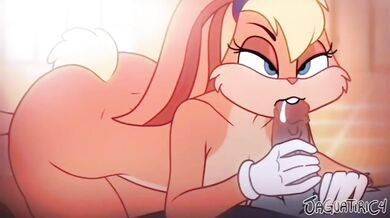 'Lola Bunny Sucks Off Bugs and Daffy in a Looney Tunes Hentai Porn Video'