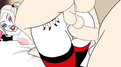 Double Teaming the Slutty Harley (White)