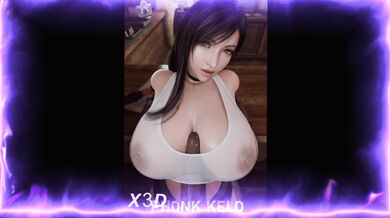 Tifa Lockheart's Tight Slit Gape: Anal Exploits and Cum Explosions