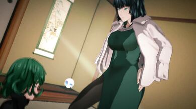 Hurricane Tatsumaki and Blizzard Fubuki: One Punch Man with BAZETT