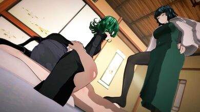 Hurricane Tatsumaki and Blizzard Fubuki: One Punch Man with BAZETT