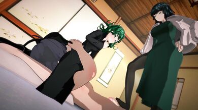 Hurricane Tatsumaki and Blizzard Fubuki: One Punch Man with BAZETT
