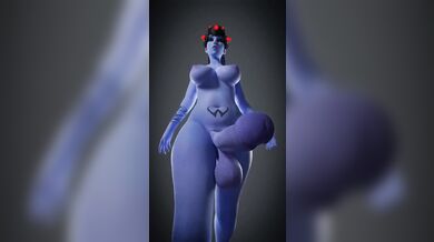 Tentacle Blowjobs and Anal Creampies - Overwatch (Shemale 3D)