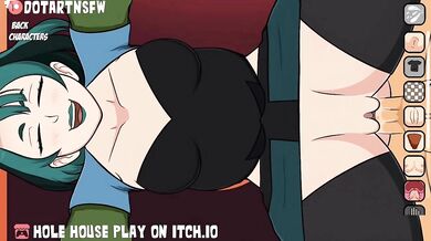 Gwen's Swollen Belly: Hole House Insemination