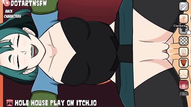 Gwen's Swollen Belly: Hole House Insemination