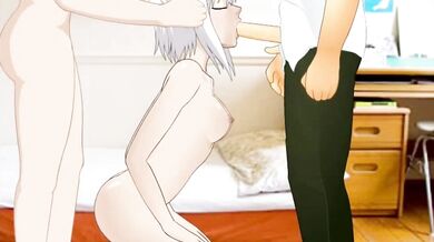 Issei's High School DxD OVA Deeps the Throats of His Harem in 'Super Deepthroat Game'