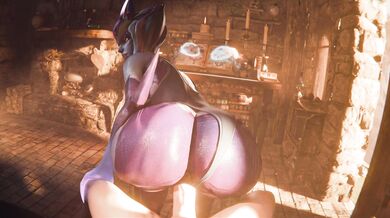 Evelynn's Wet and Wild Journey into the World of Oufit 2 and Megaera's Depths