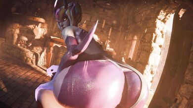 Evelynn's Wet and Wild Journey into the World of Oufit 2 and Megaera's Depths
