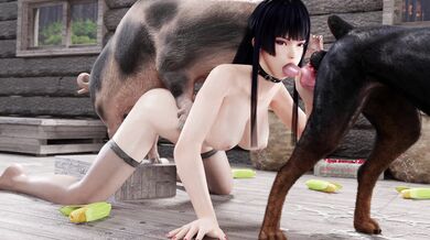 Gigantic Nyotengu Bangers Tornado Fuckers on Farm Land [Callmehaymaker] [4K]