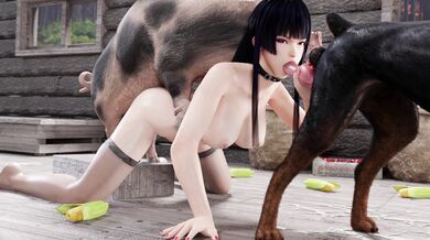 Gigantic Nyotengu Bangers Tornado Fuckers on Farm Land [Callmehaymaker] [4K]