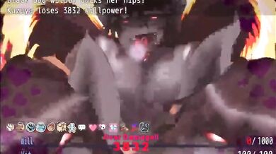 Hardcore Fucking of a Kinky Bitch by a Horny Black Stallion