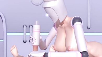 Inside a Robotic Hospice - Nurses with Android Bodies and Flexible Limbs Fulfill the Erotic Fantasies of Patients with Akai Syohousen