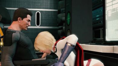 Busty Powergirl Takes on Batman in a Kinky Fuck Fest