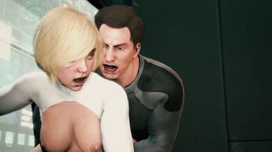 Busty Powergirl Takes on Batman in a Kinky Fuck Fest