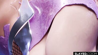 Kiriko Taimanin Rough Gangbang Deepthroat (Uncensored)