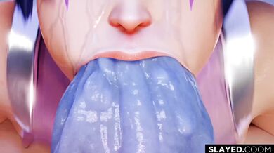Kiriko Taimanin Rough Gangbang Deepthroat (Uncensored)