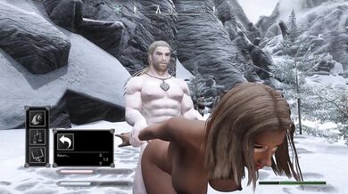 Quickie Outside Winterhold: Alleyway Fuckfest