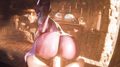 Evelynn's Dirty Ride with Megaera's Hard Cock