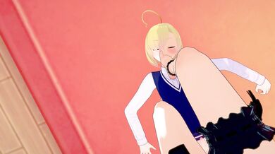 The Fate/Grand Order - Bazett Route: Ereshkigals Fated Descent into Hentai Hell