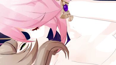 Miko and Lisa's Lewd Collaboration