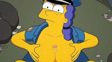 - Hot Cop Marge Gets Nailed