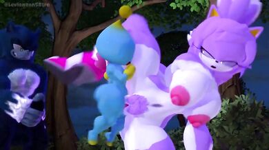 Furry Fury: Pussy on Fire as Chao Rapes Werecat in a Cacophony of Sound